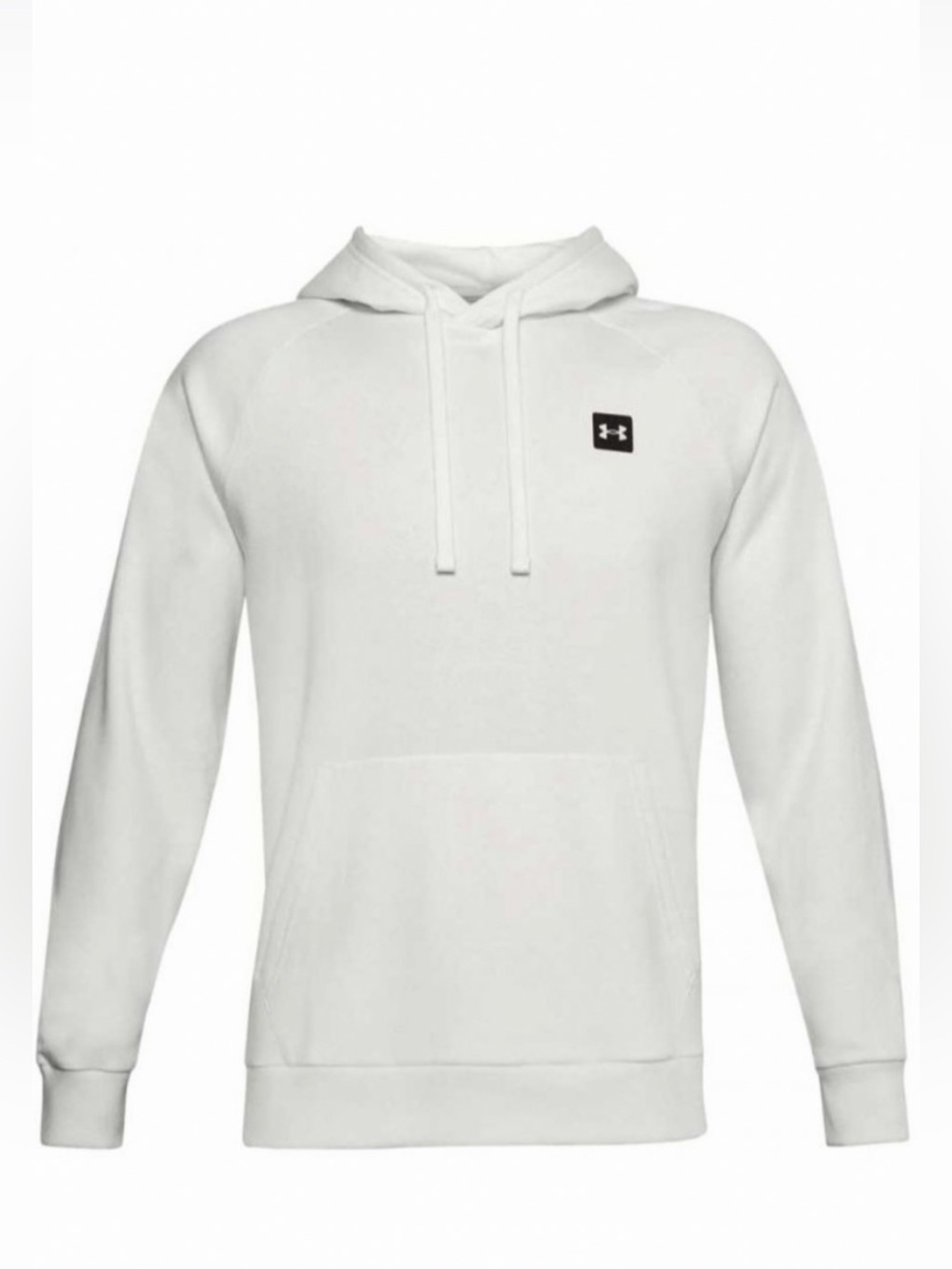 Rare New Under Armor Rival Fleece Hoodie Onyx White Men’s Large